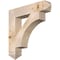 Ekena Millwork Westlake Arts & Crafts Smooth Bracket, Douglas Fir, 5 1/2"W x 30"D x 30"H BKT06X30X30WTL03SDF - alternate 1